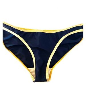 American apparel bikini bottom gold trimming